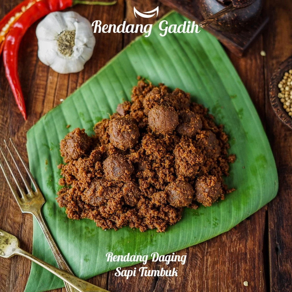 Rendang Daging Sapi Tumbuk 250 g