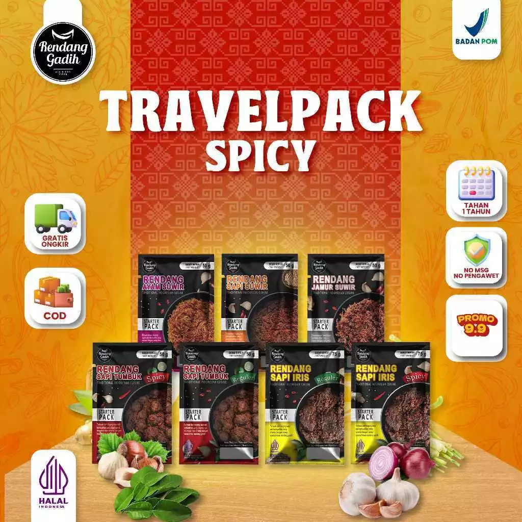 Travel Pack Spicy 50 g